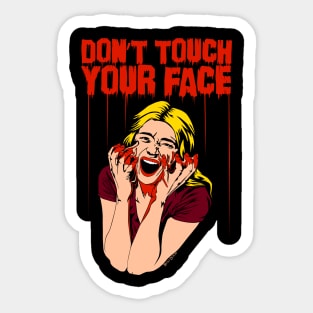 Don't Touch Your Face v2 Sticker